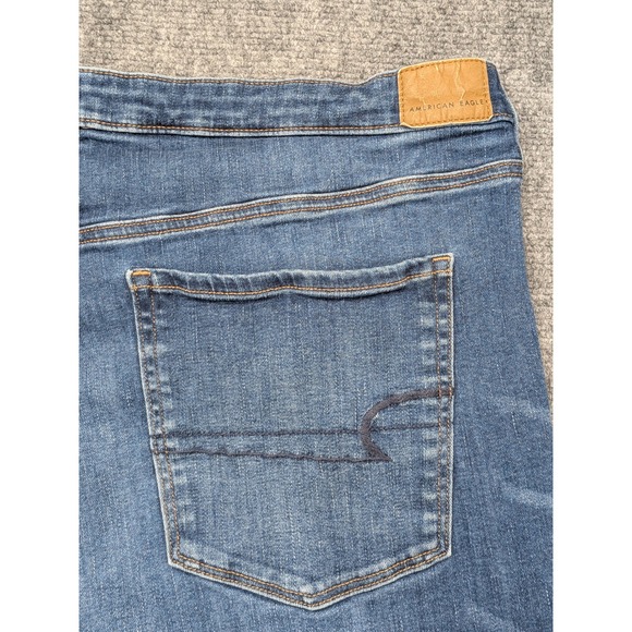 American Eagle Super Hi-Rise Jegging Crop Jeans Women's 24 Short Preppy Basic - Picture 13 of 14